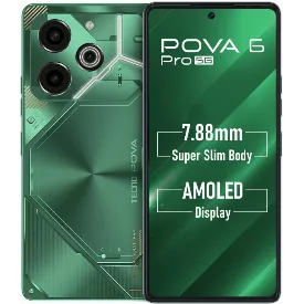 Смартфон Tecno Pova 6 Pro 5G, 12/256 ГБ, зеленый